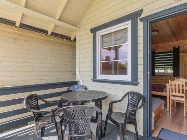 taras w domku 5 osobowym