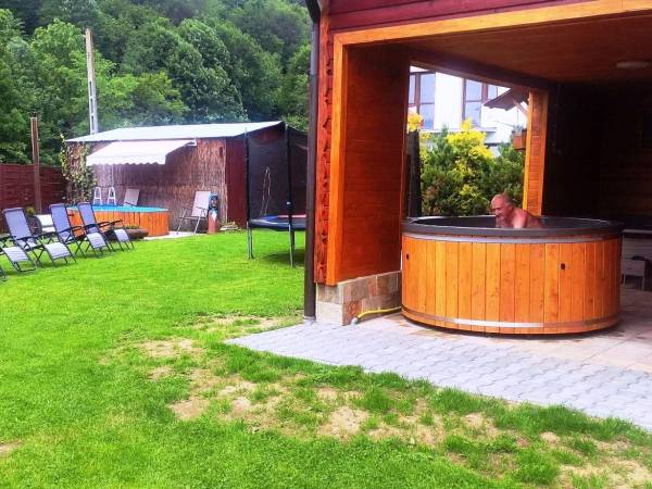 zaplecze - basen sauna i jacuzzi