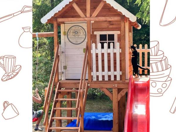 Nawet kotek chętnie dołączy do zabawy