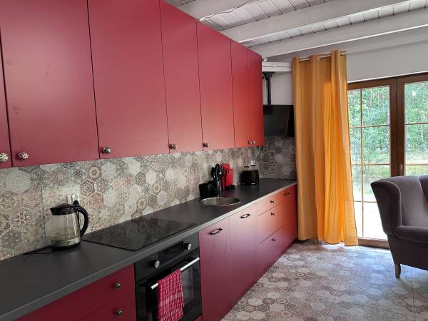 Czerwony domek - kuchnia