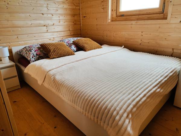 Lewa sypialnia - Domek Drewniany