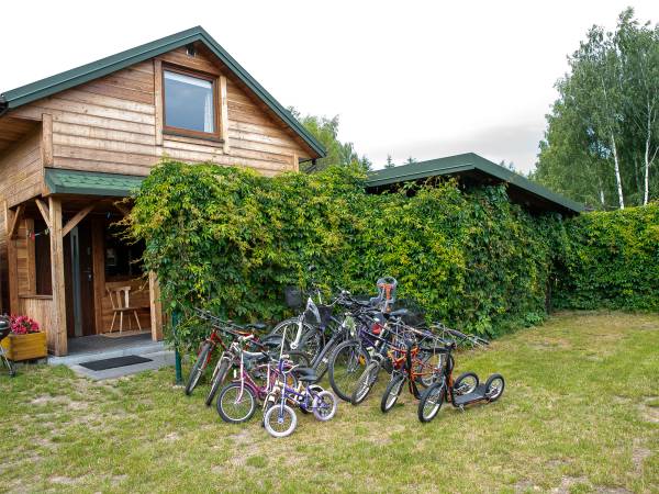 Na miejscu rowerki dla dzieci