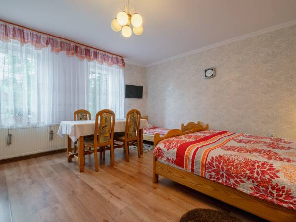 pokój 3 osobowy /łoże małżeński oraz pojedyńcze łóżkoe