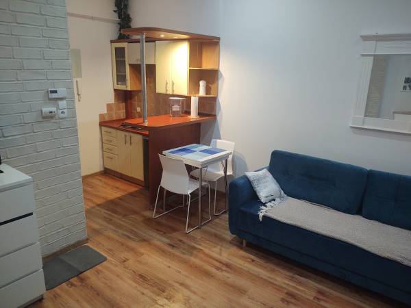 Apartament Arkadia Park 4 osobowy z aneksem z widokiem na park, 5 min pieszo do morza. Parter.