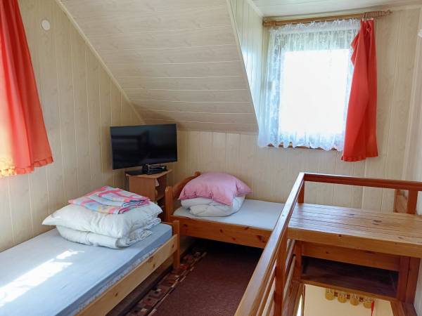 Domek nr1: sypialnia 