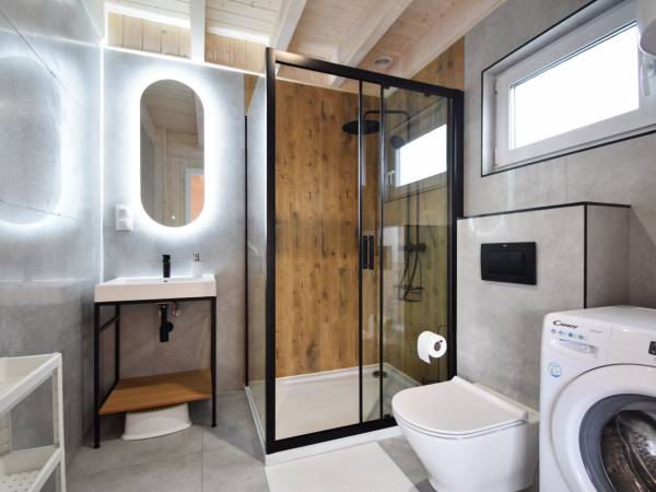 łazienka w domku nr 1