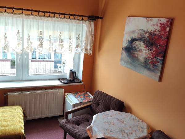 pokój pomarańczowy