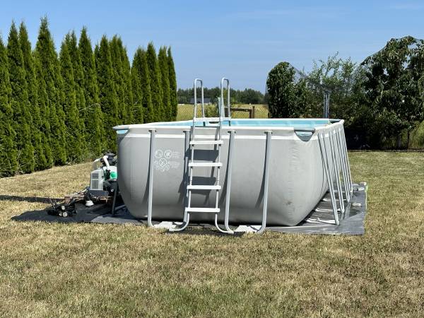 basen 5,5x3,5 - woda filtrowana i chlorowana