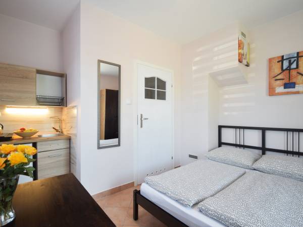 z aneksem kuchennym z tarasem