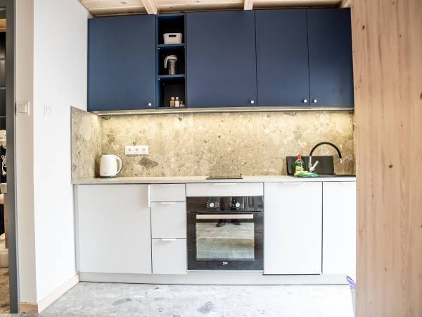 Kuchnia w domku białym