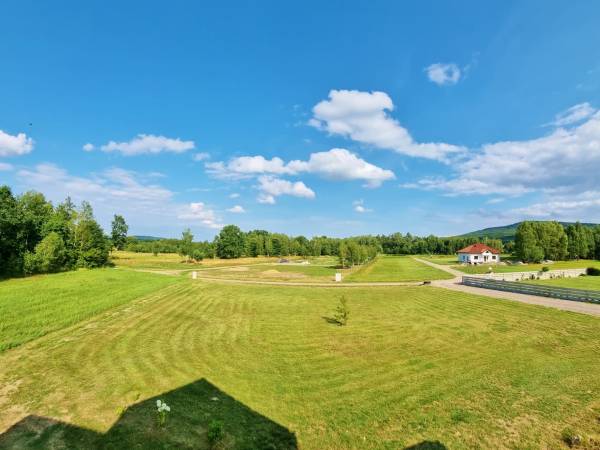 Widok z balkonu - Niebo nad Łysicą