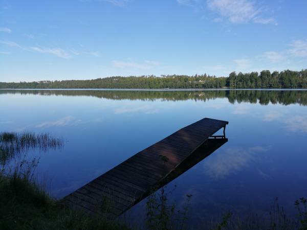 Domki na Kaszubach nad Jeziorem Mausz