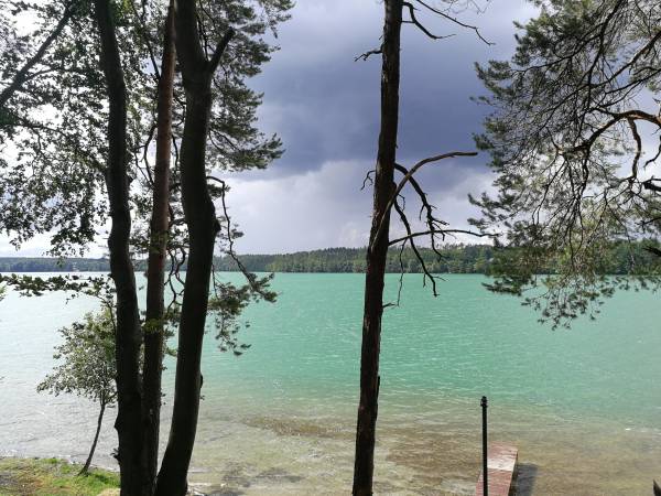 Domki na Kaszubach nad Jeziorem Mausz