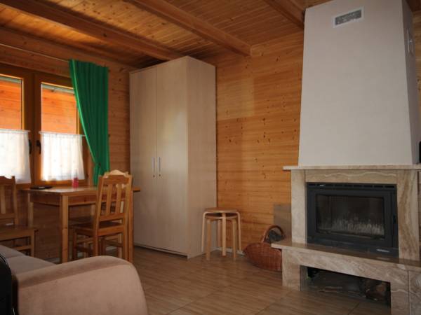 domek Banan z kominkiem 