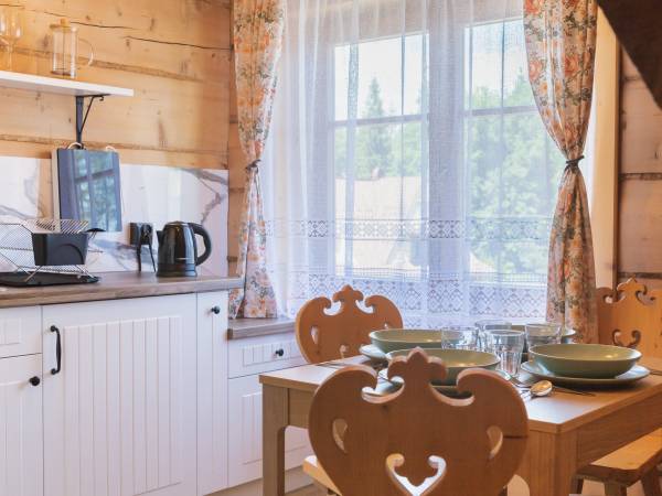 Aneks kuchenny w apartamencie Kozica