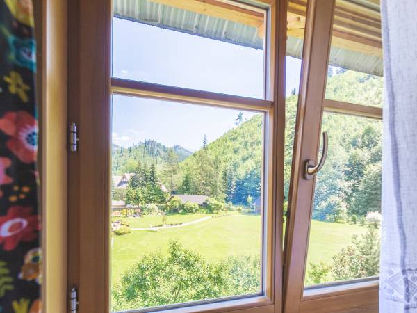 Widok z apartamentu Kozica