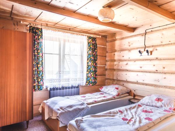 Sypialnia w apartamencie Kogutek