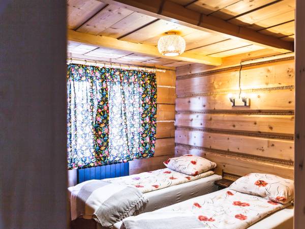 Sypialnia w apartamencie Kogutek