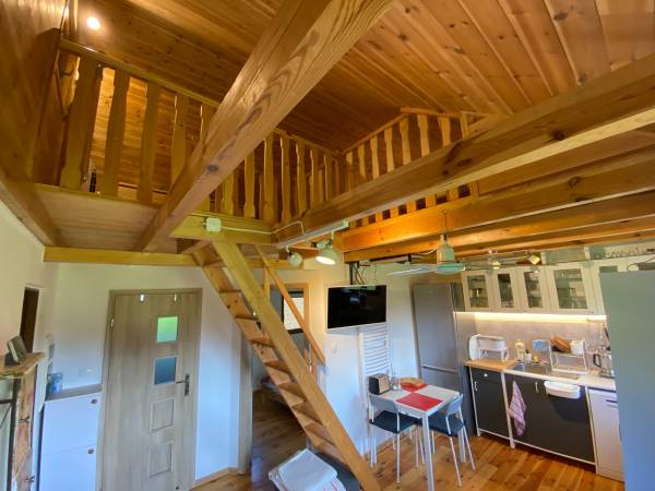 domek zachodni - wnętrze