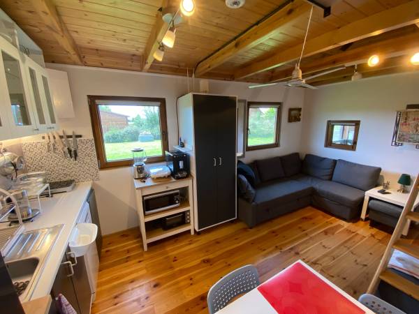 domek zachodni - wnętrze