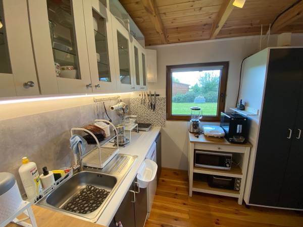 domek zachodni - wnętrze