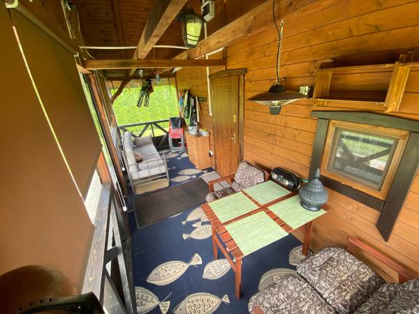 domek zachodni - taras