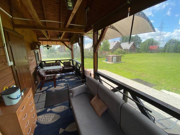 domek zachodni - taras