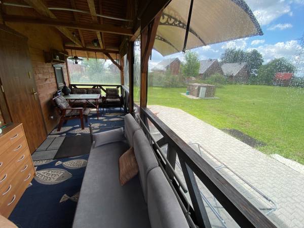 domek zachodni - taras