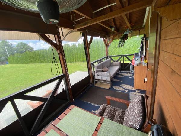 domek zachodni - taras