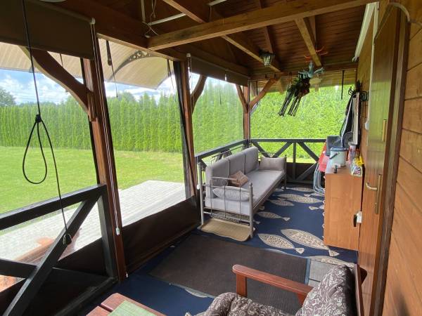 domek zachodni - taras