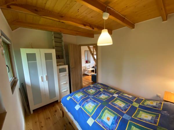 domek wschodni - sypialnia na parterze