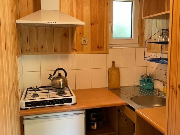 aneks kuchenny w domku 4-osobowym