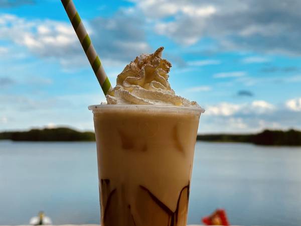 Wpadnij do lasu , domki nad jeziorem 