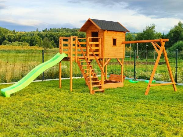 Domki "Na Dziedzinie" z Gorącą Balią