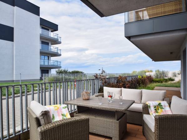 Apartament Balticus Lux z widokiem na morze