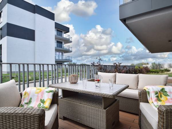 Apartament Balticus Lux z widokiem na morze