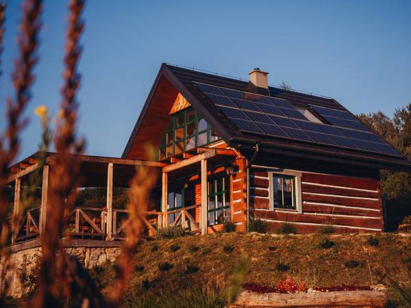 Całoroczny Domek z widokiem na jezioro