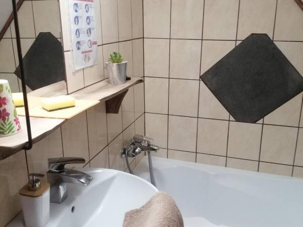 Łazienki w pokojach 