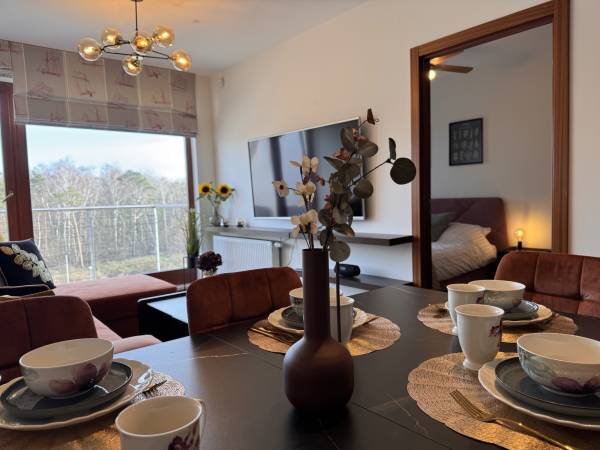 Apartament przy lesie