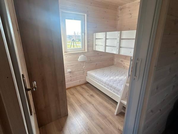 sypialnia w domku w Milka 1