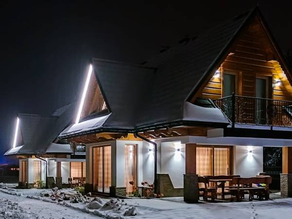 Domki "Na Dziedzinie" z Gorącą Balią