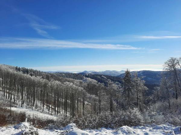 zima w górach Suchych