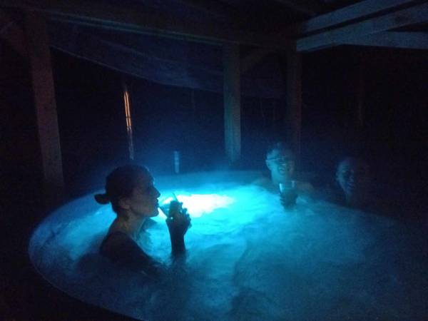 Balia z jacuzzi domek nr 2