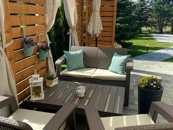 Domki Milo z kominkiem