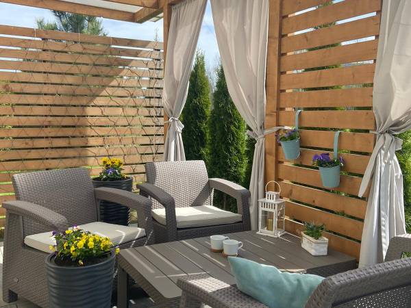 Domki Milo z kominkiem