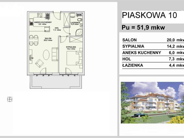 Apartament Grzybowo