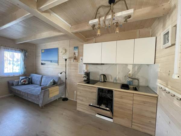 salon z aneksem domek surfera