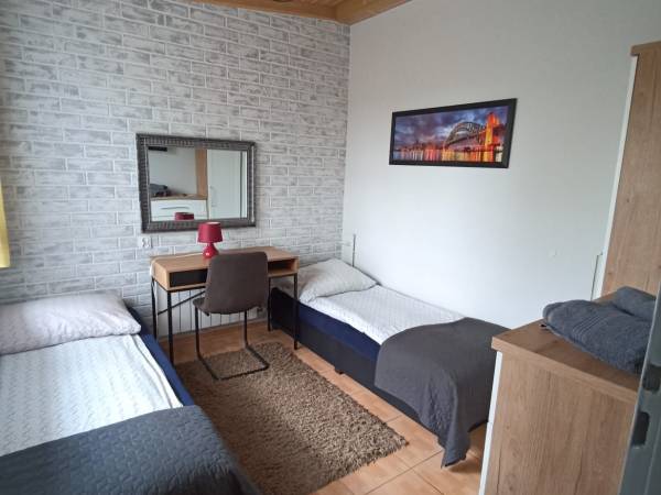 Dwa pokoje z aneksem