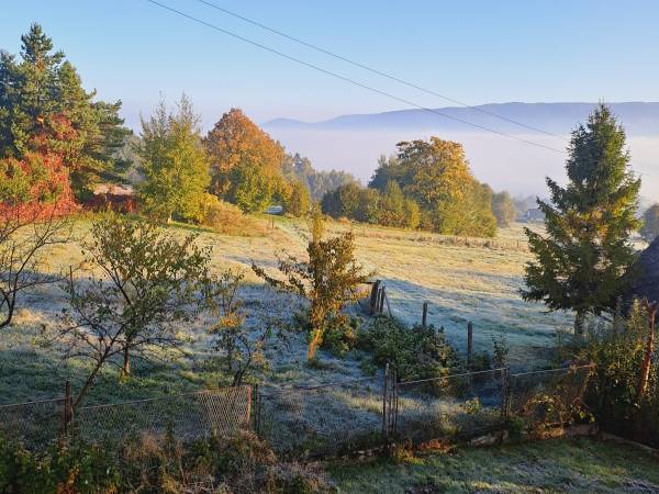 widok z górnego tarasu
