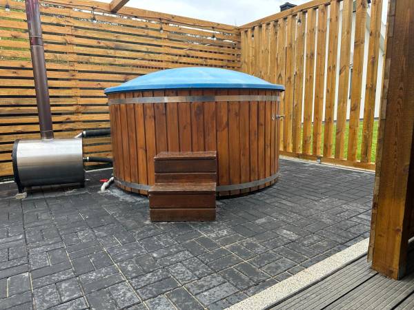 Bungalow bania na tarasie